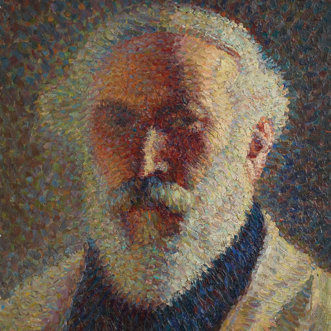 Henri Martin — Автопортрет а-ля бланш барб