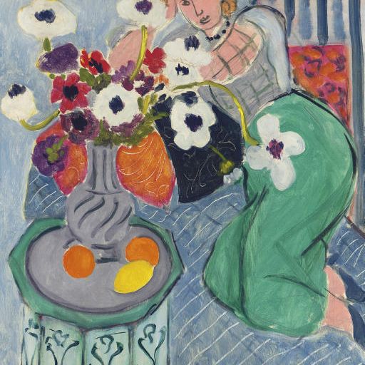 Henri Matisse — Одалиск, голубая гармония
