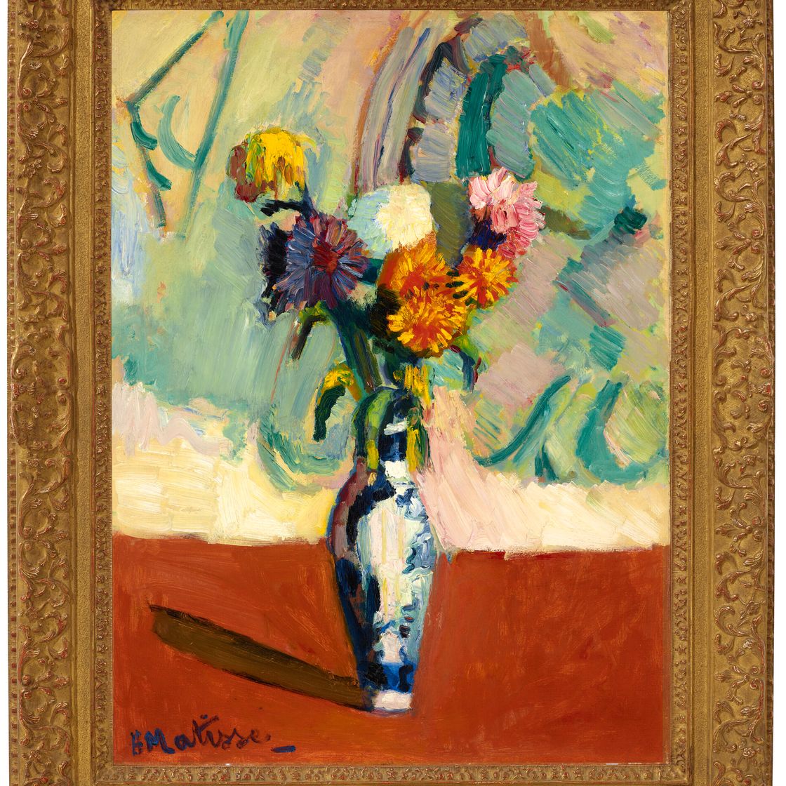 Henri Matisse — Букет, китайская ваза, изображение 2