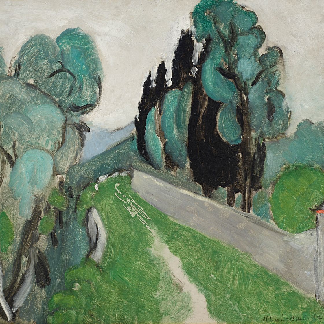 Henri Matisse — Оплата за Кипр и оливье в окрестностях Ниццы, изображение 1