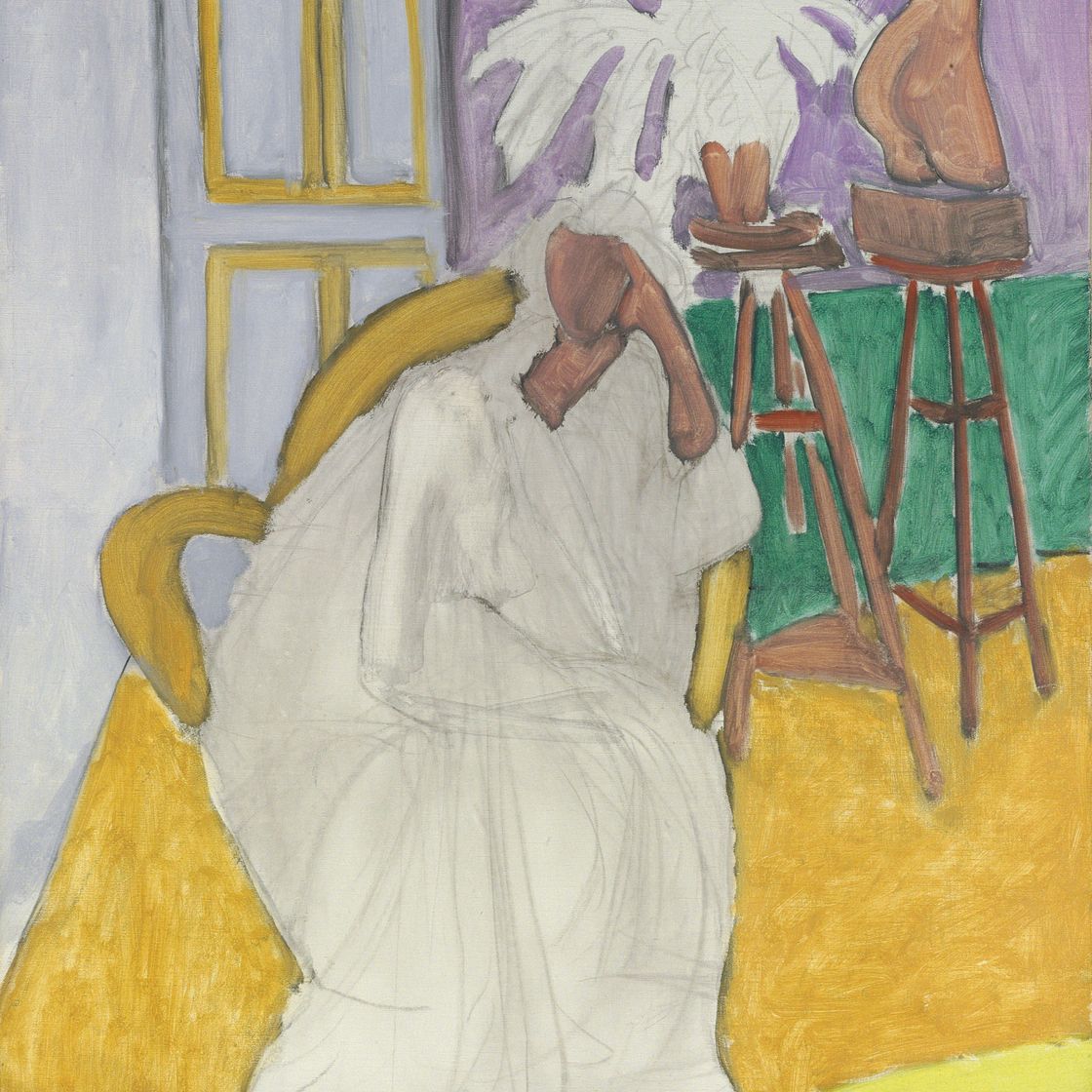 Henri Matisse — Фигурная поза и греческое туловище (ла гандура)
