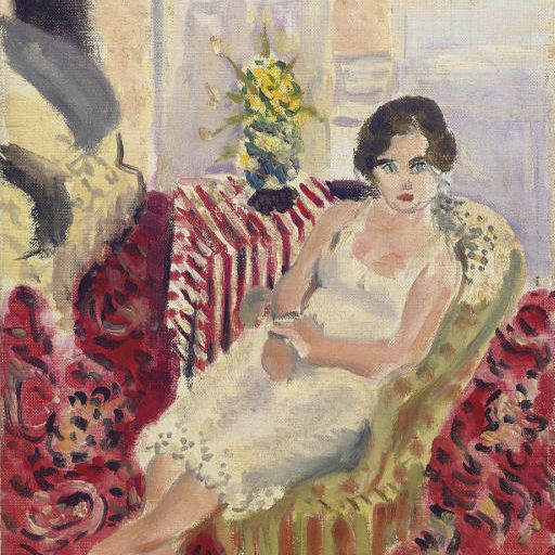 Henri Matisse — Фигурная поза, тапис райе