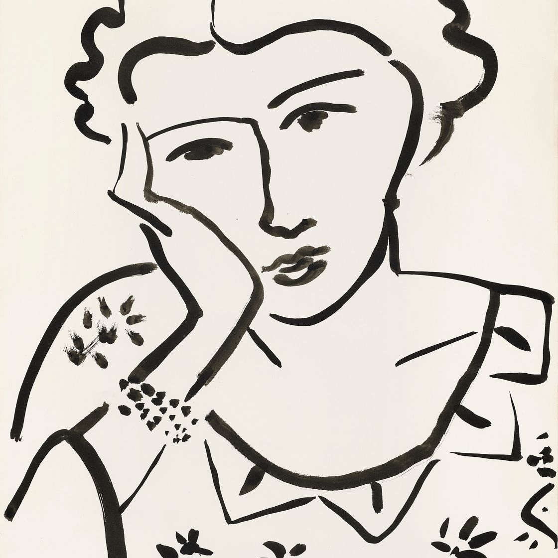 Henri Matisse — Молодая девушка в костюме, изображение 1
