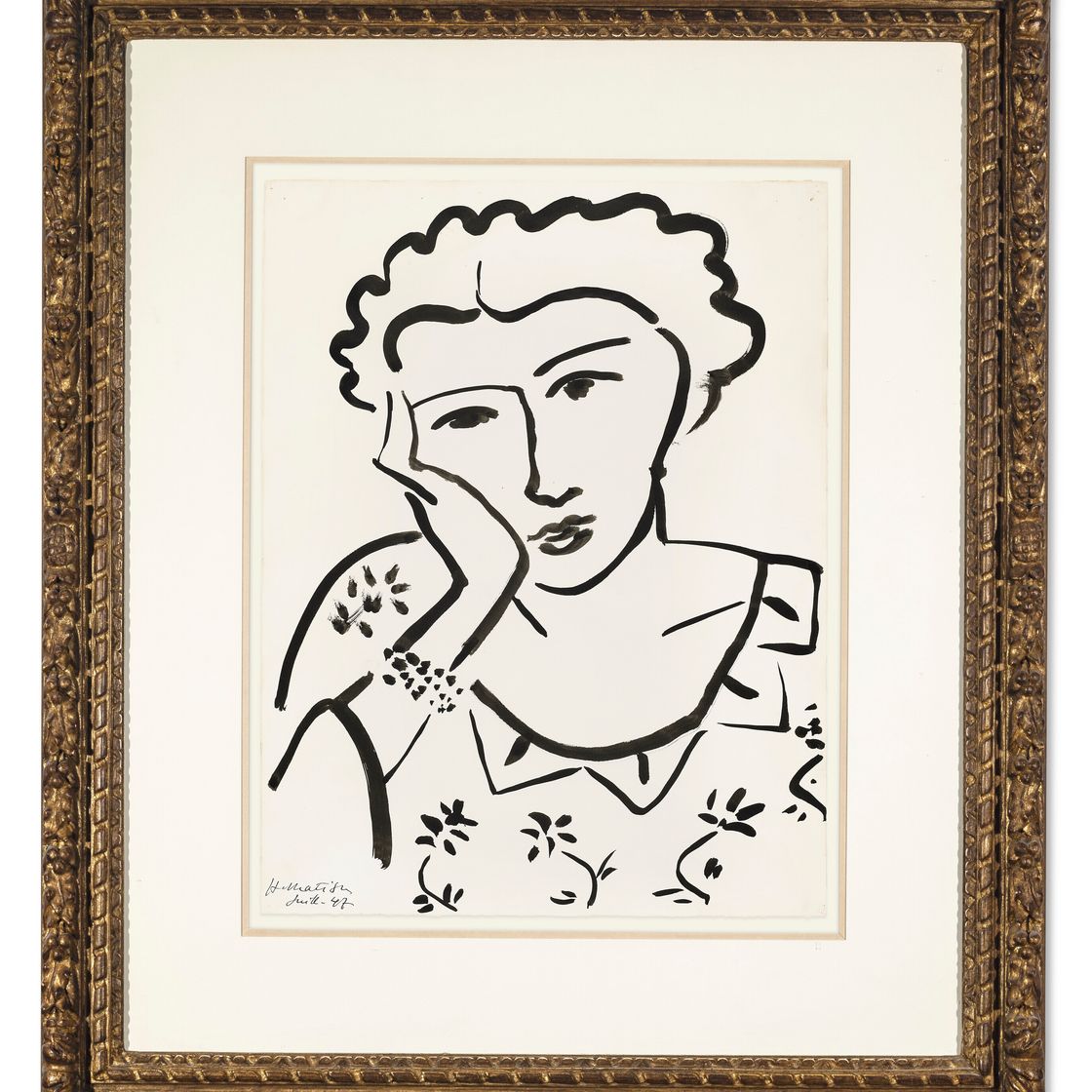 Henri Matisse — Молодая девушка в костюме, изображение 2