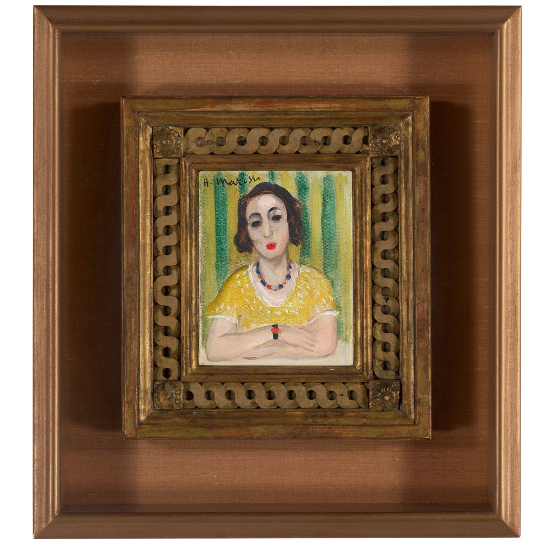 Henri Matisse — Генриетта, желтый халат, изображение 3