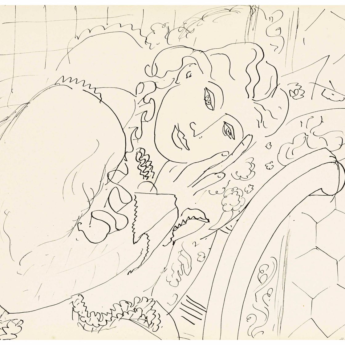 Henri Matisse — Женщина, которая возвращается