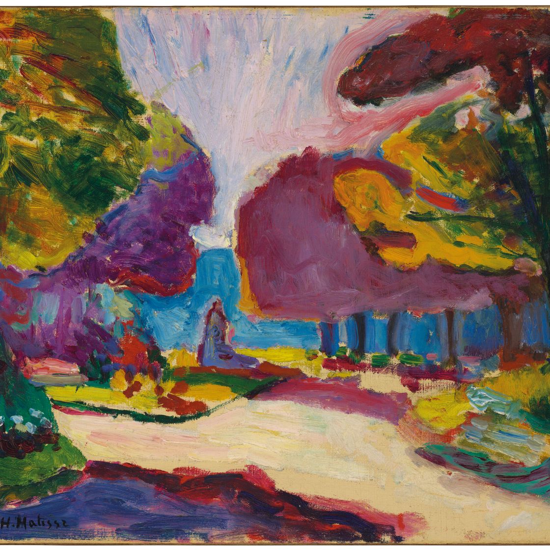 Henri Matisse — Люксембургский сад, Париж, изображение 2