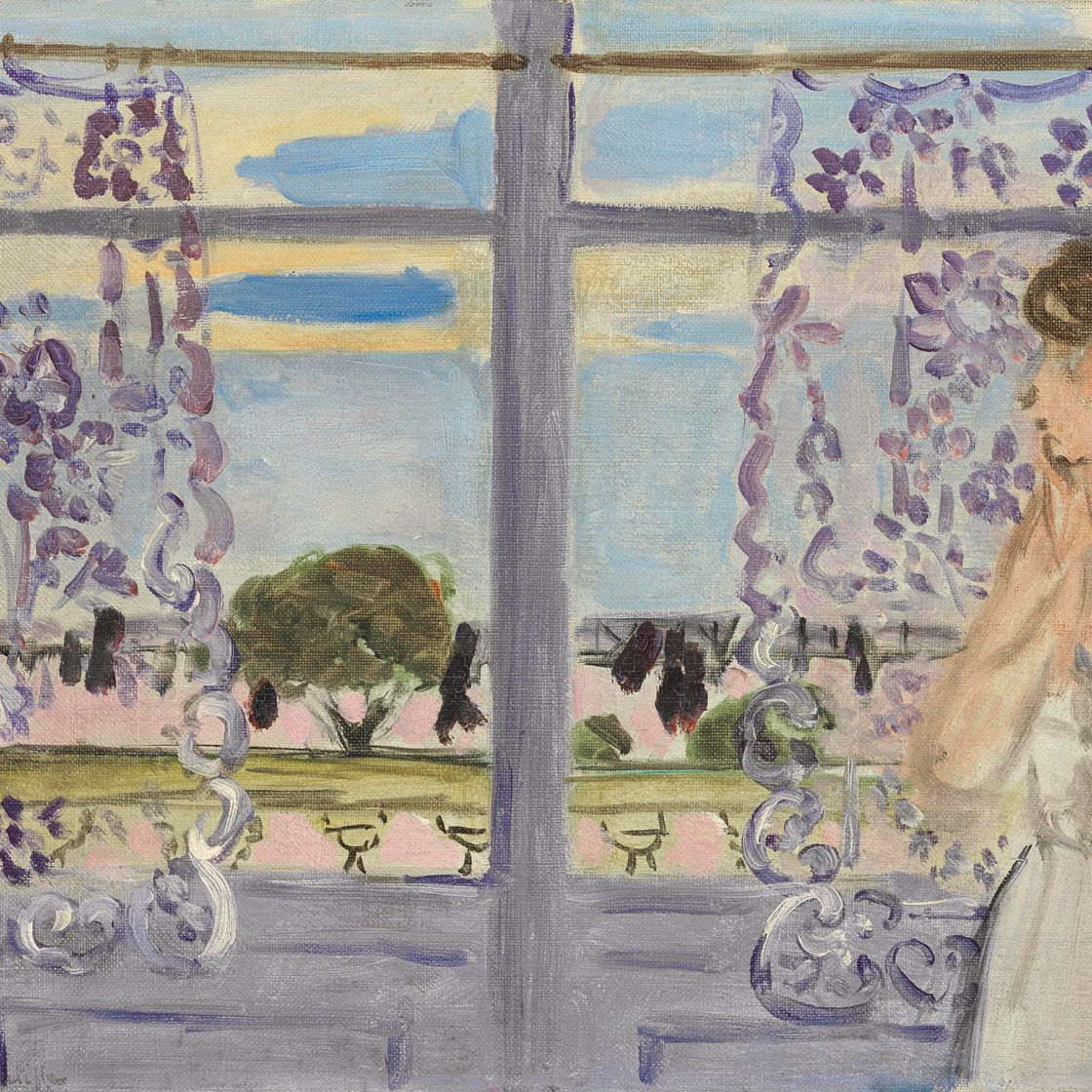 Henri Matisse — Женщина-победитель в проеме