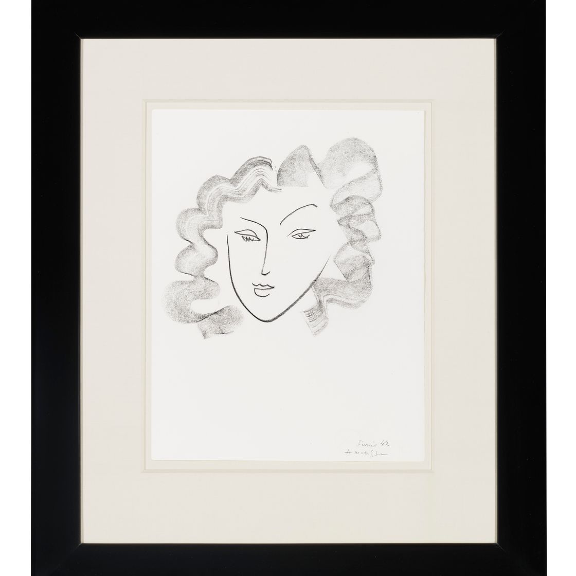 Henri Matisse — Шевелюра Рубана де фум э э, изображение 2