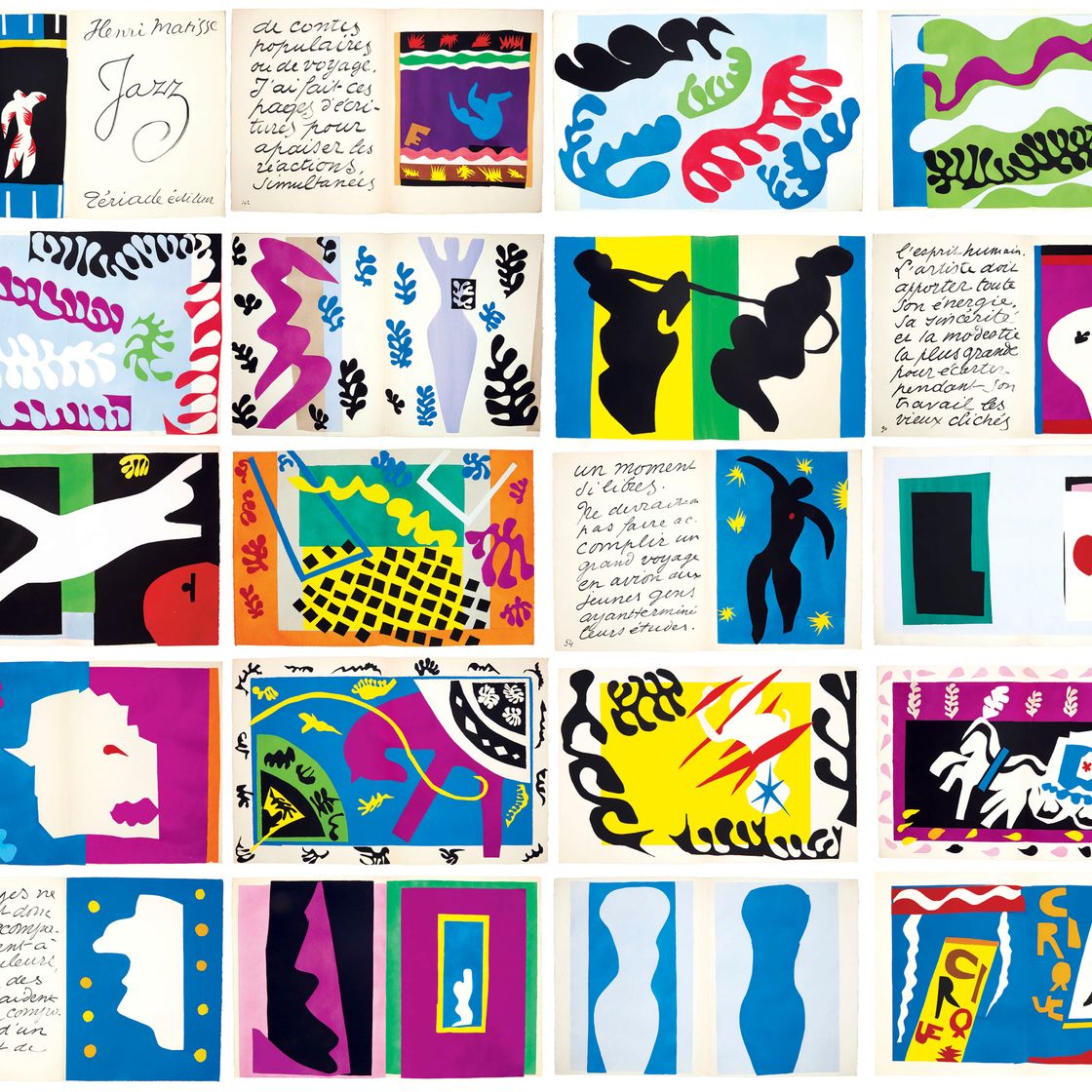 Henri Matisse — Джаз , Териада, Париж, 1947, изображение 1