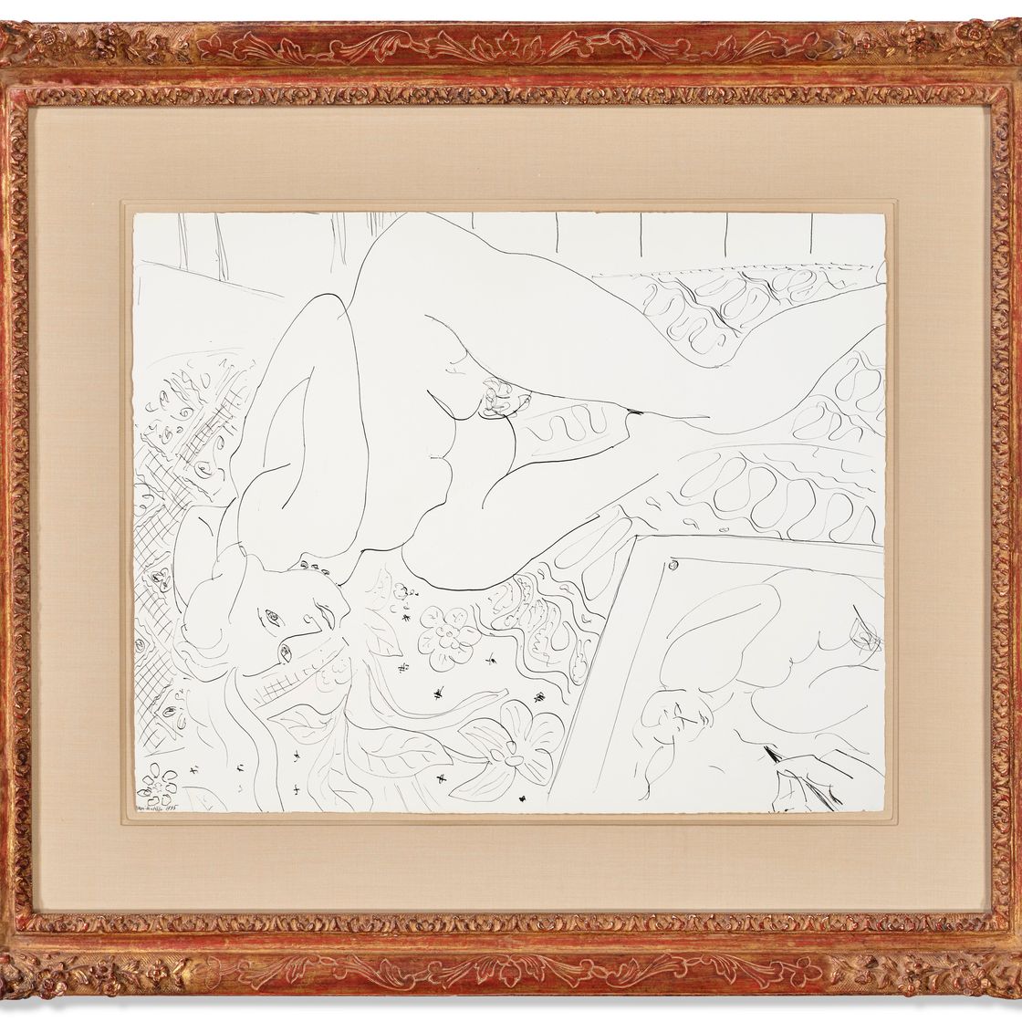 Henri Matisse — Новая аллонгея женщины, изображение 2