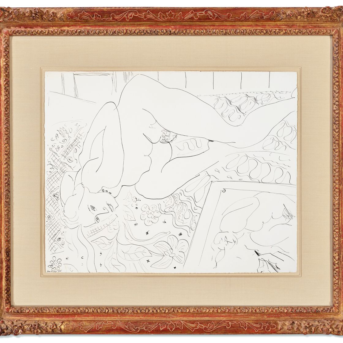 Henri Matisse — Новая аллонгея женщины, изображение 2