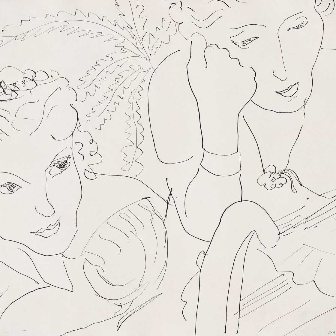 Henri Matisse — Две женщины, изображение 1