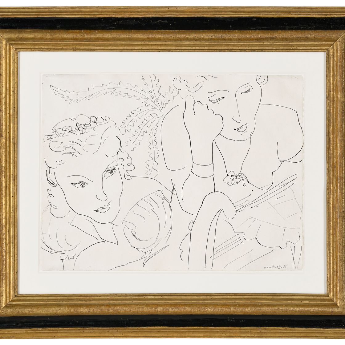 Henri Matisse — Две женщины, изображение 2