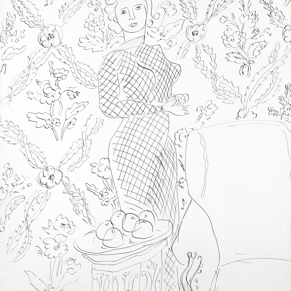 Henri Matisse — Женская одежда для отдыха дебютирует на фруктовом рынке, изображение 1