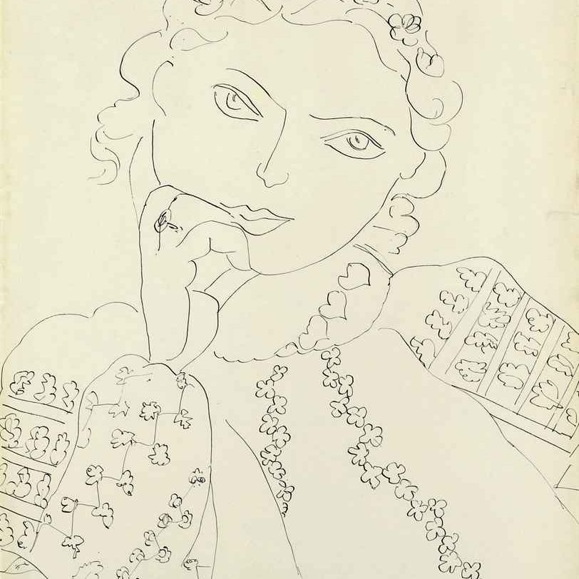Henri Matisse — Молодая девушка