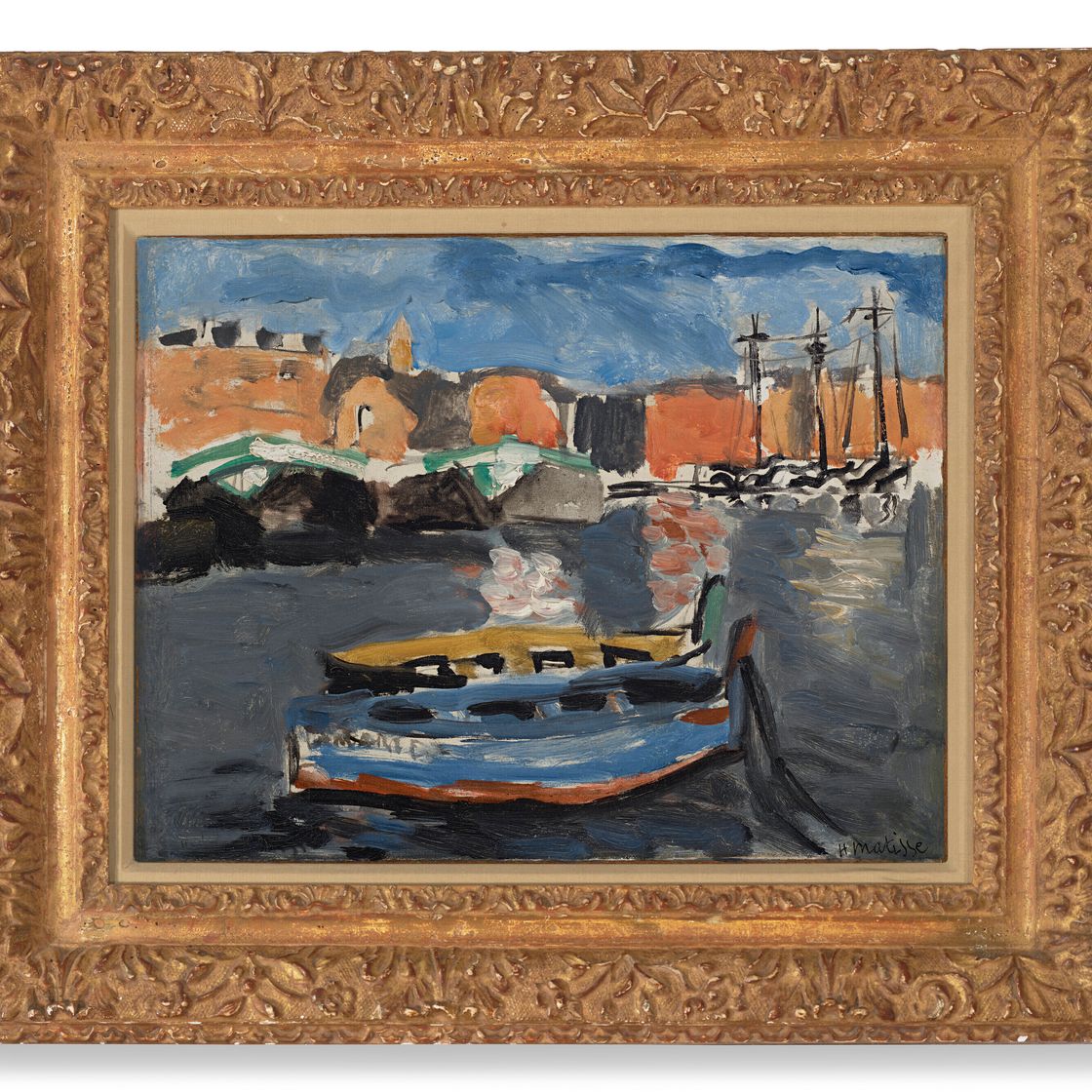 Henri Matisse — Бато, замаскированный в Марсельском порту, изображение 2