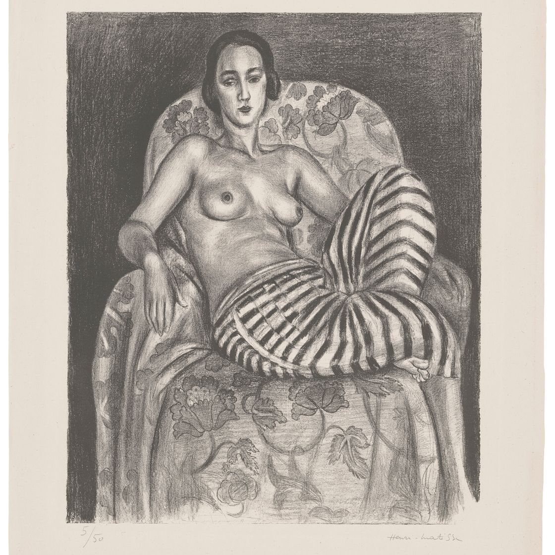 Henri Matisse — Великая одалиска в костюме баядерки
