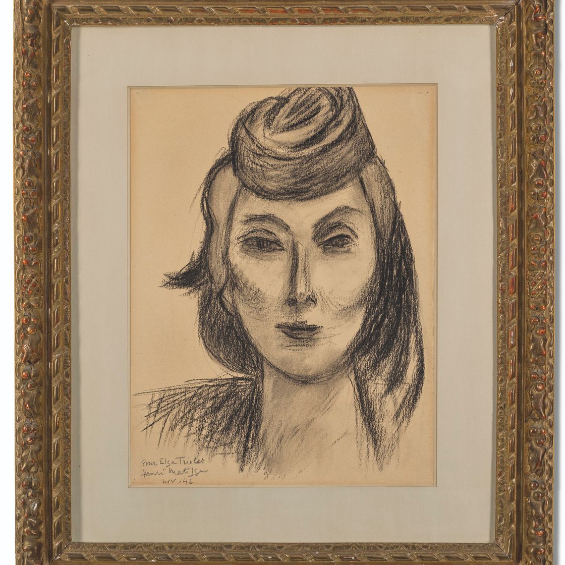 Henri Matisse — Портрет д'Эльзы Триоле, изображение 2