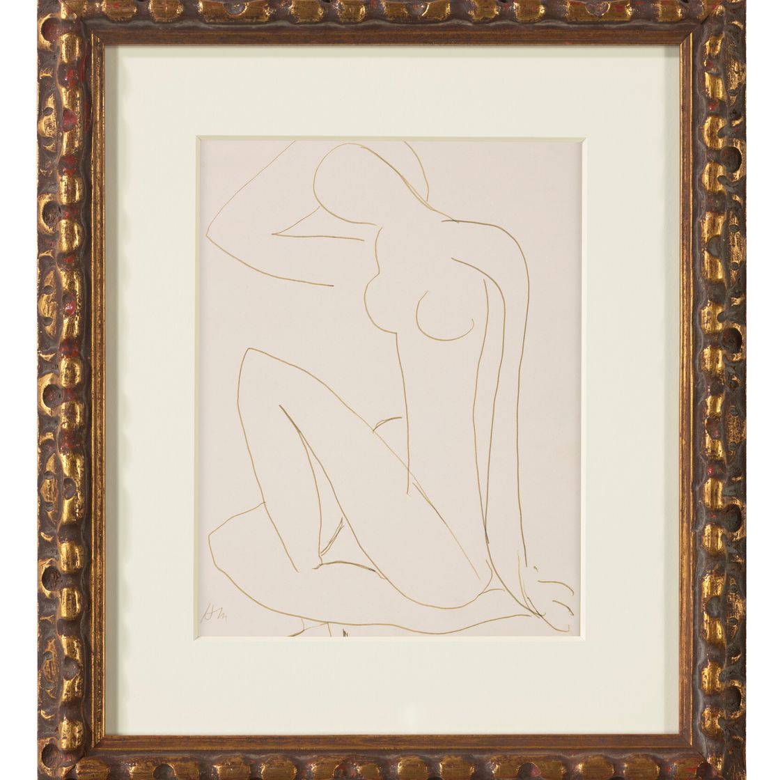 Henri Matisse — Nu assis (Этюд для "Nu bleu"), изображение 2
