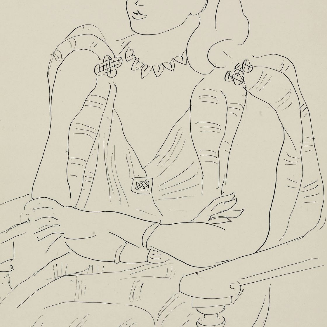 Henri Matisse — Женская осанка