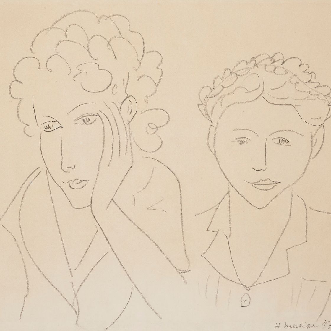Henri Matisse — Две женщины, изображение 1
