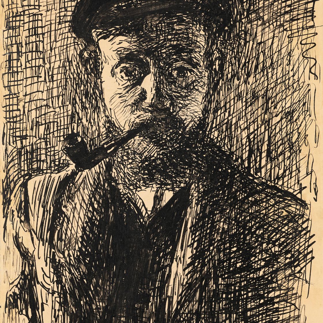Henri Matisse — Автопортрет а-ля труба, изображение 1