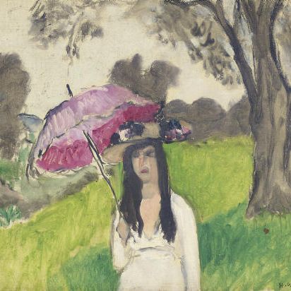 Henri Matisse — Женская роза в стиле Омбрель