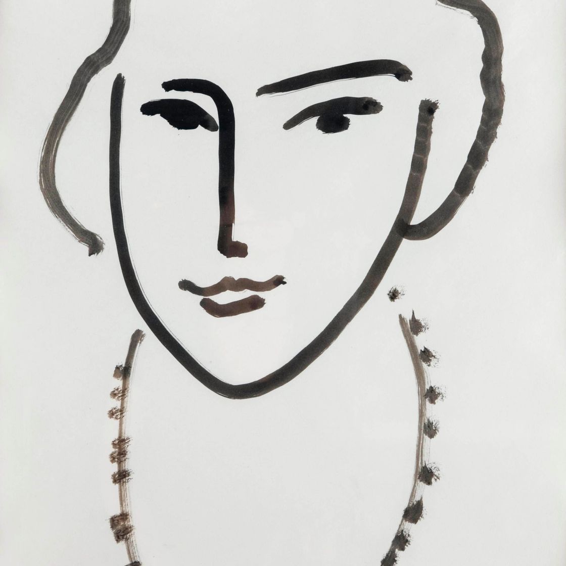 Henri Matisse — Тет-а-тет с женщиной у угольщика