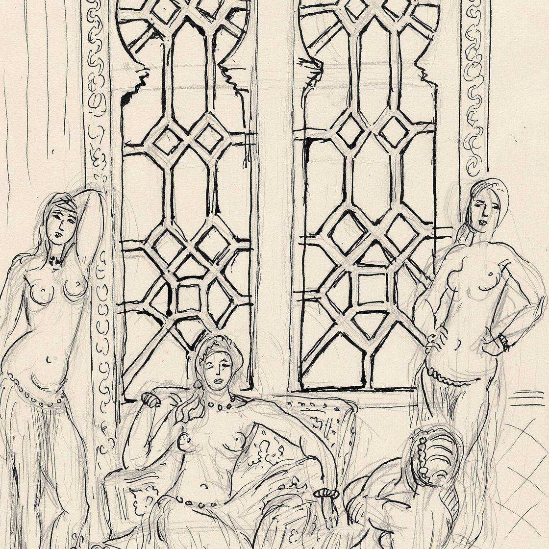 Henri Matisse — Четверка одалисок