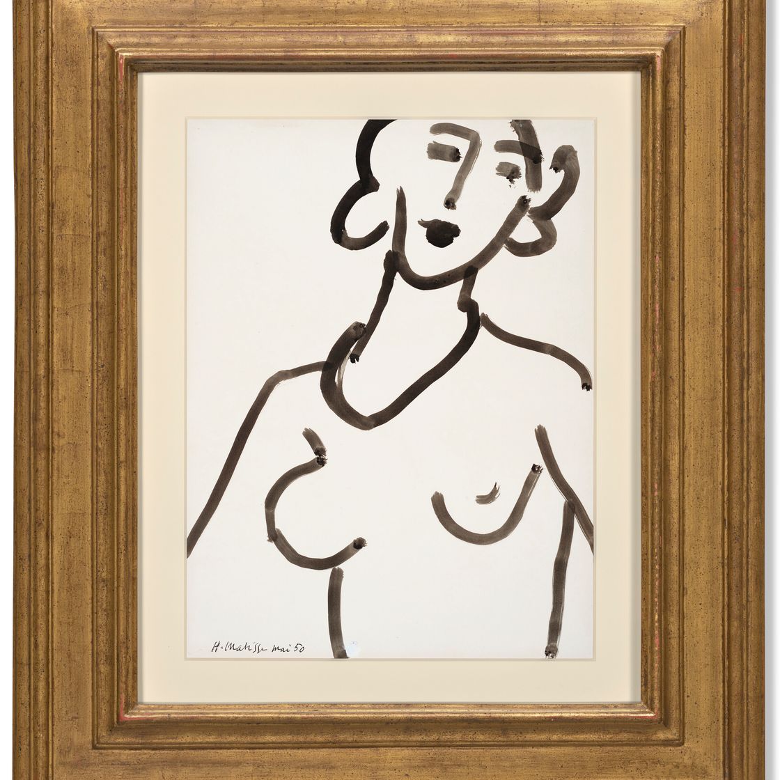 Henri Matisse — Бюст молодой новой женщины, изображение 3