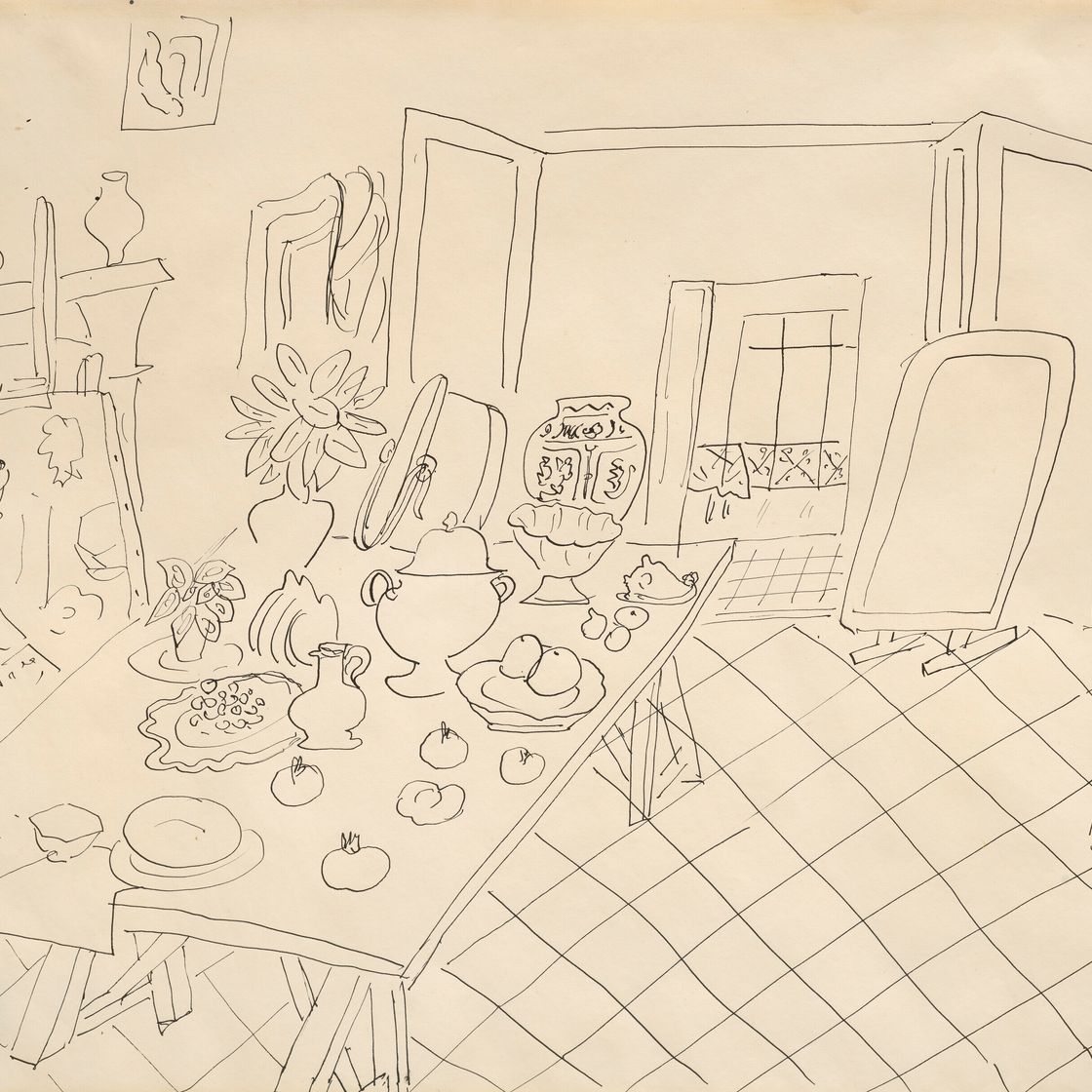 Henri Matisse — Интересующий, открывающийся наружу, изображение 1