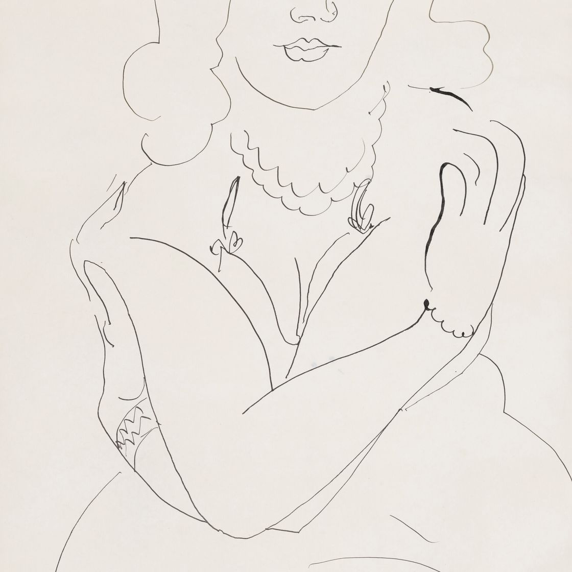 Henri Matisse — Женская осанка, бюстгальтеры-круазеты, изображение 1