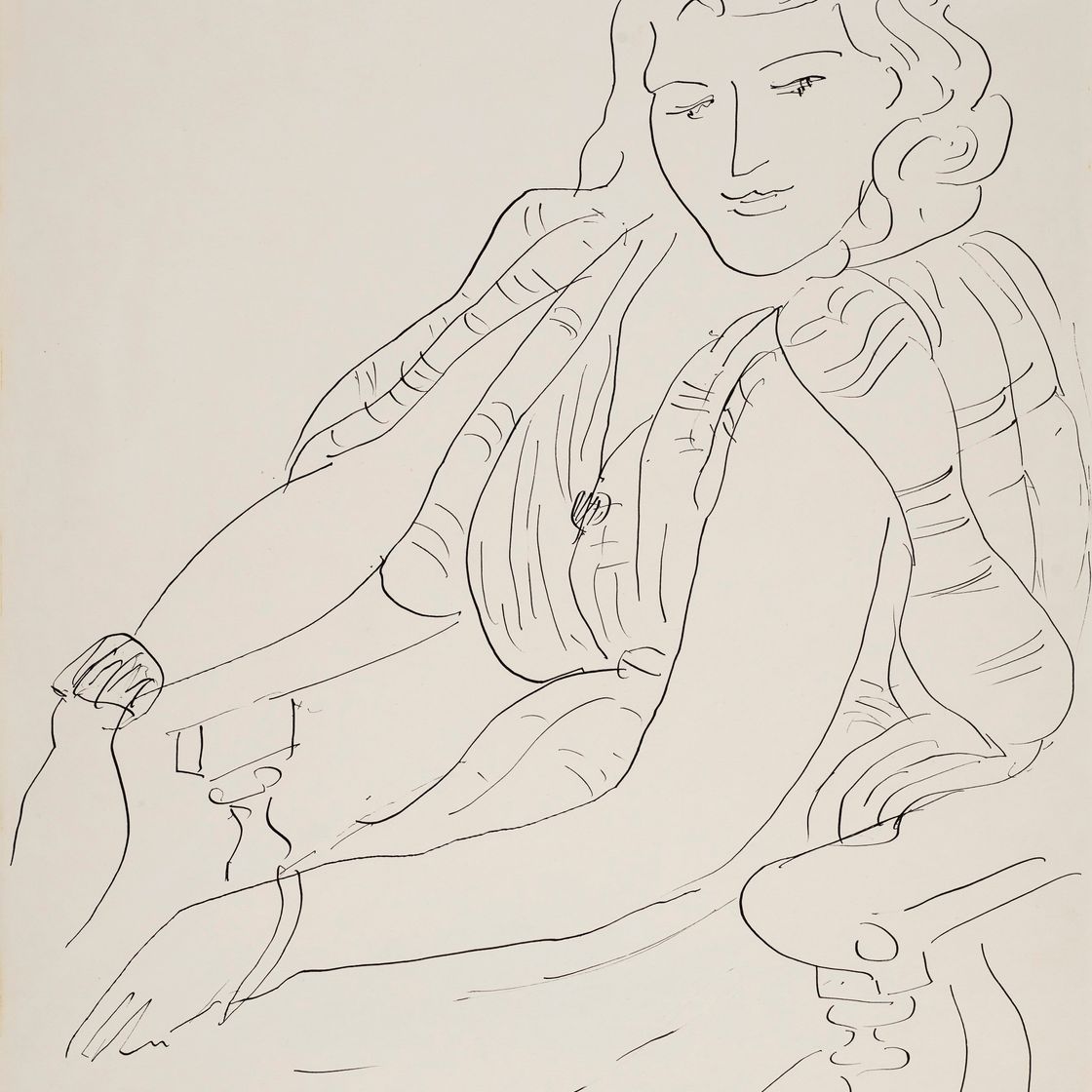 Henri Matisse — Портрет Моники Буржуа