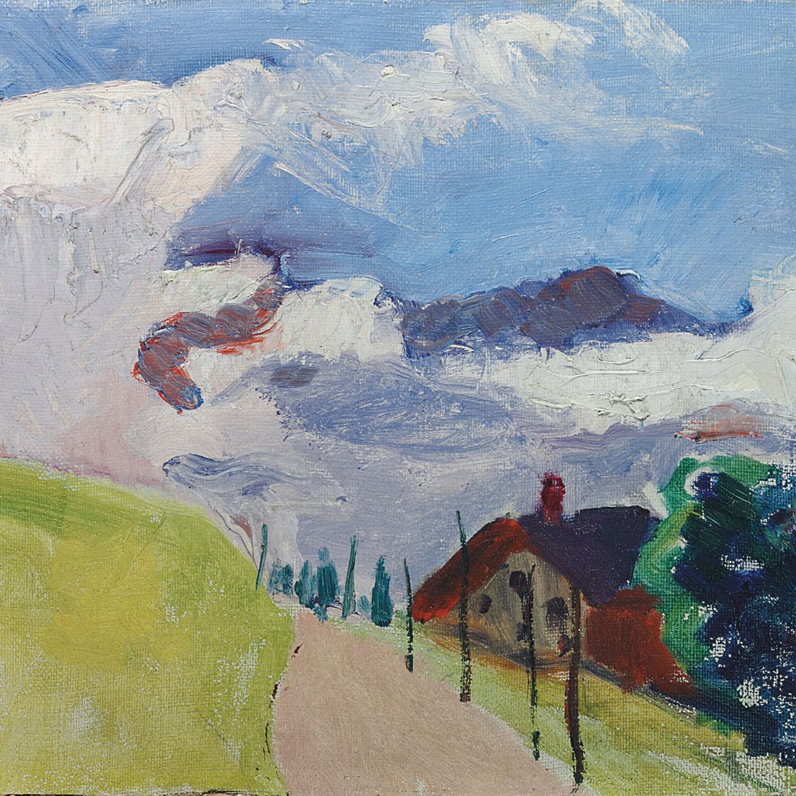Henri Matisse — Швейцарский вокзал (Route de Chézières à Villars)