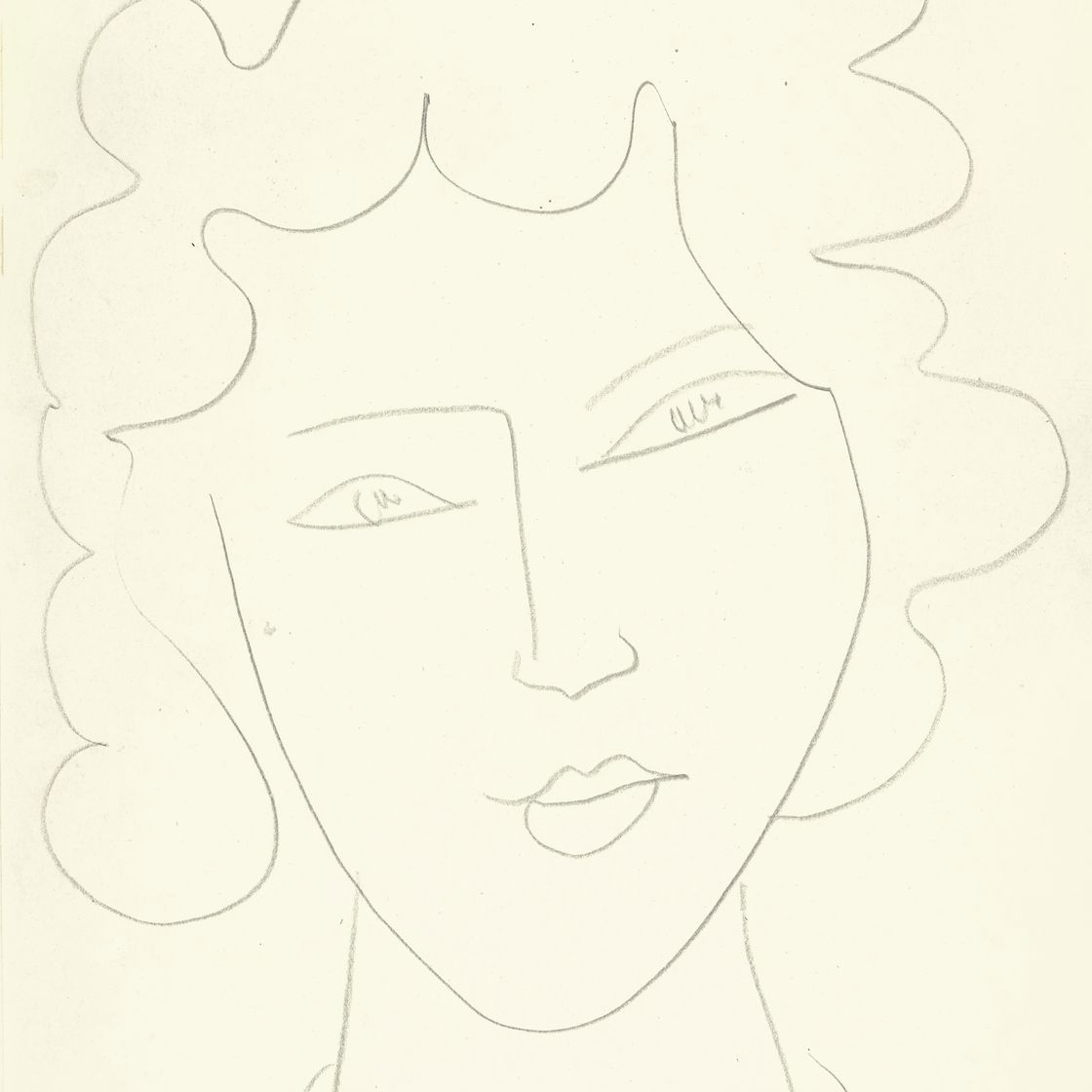 Henri Matisse — Тет-а-тет с женщиной ( спереди и сзади ), изображение 2