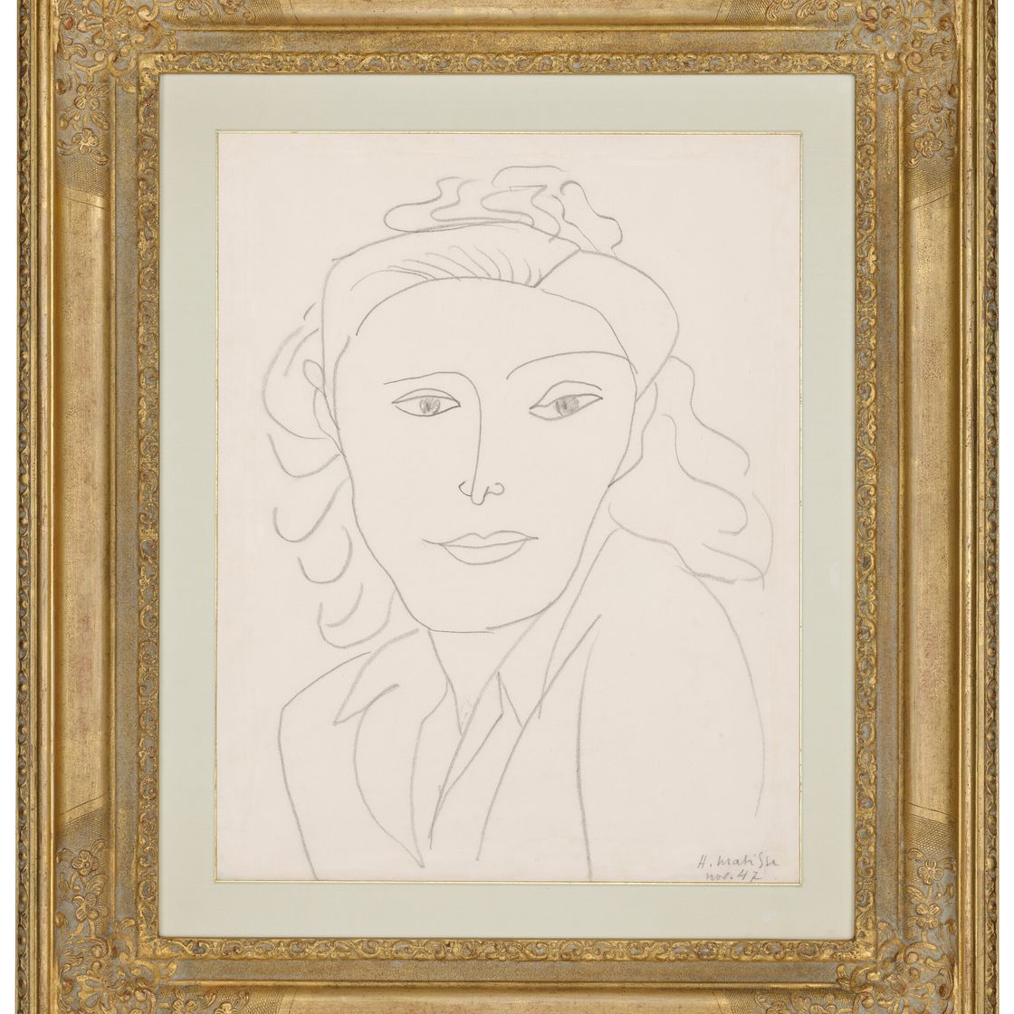 Henri Matisse — Женский портрет (Лидия), изображение 2