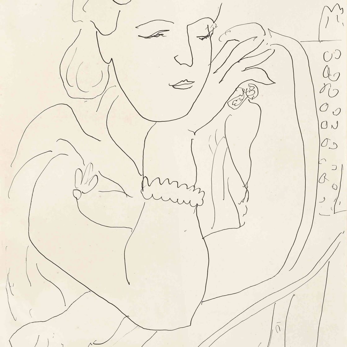 Henri Matisse — Моник