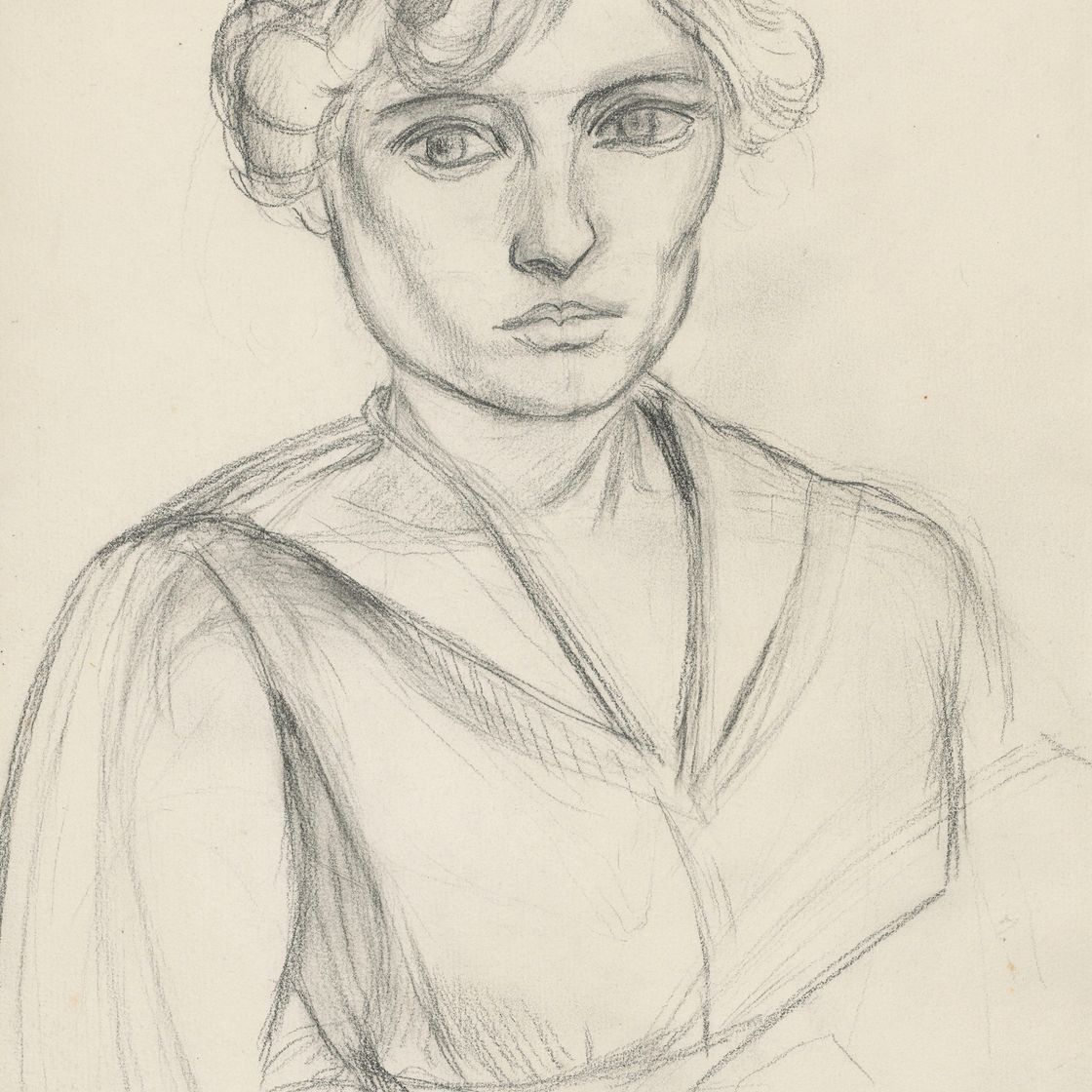 Henri Matisse — Бюст женщины (Антуанетта Арну)