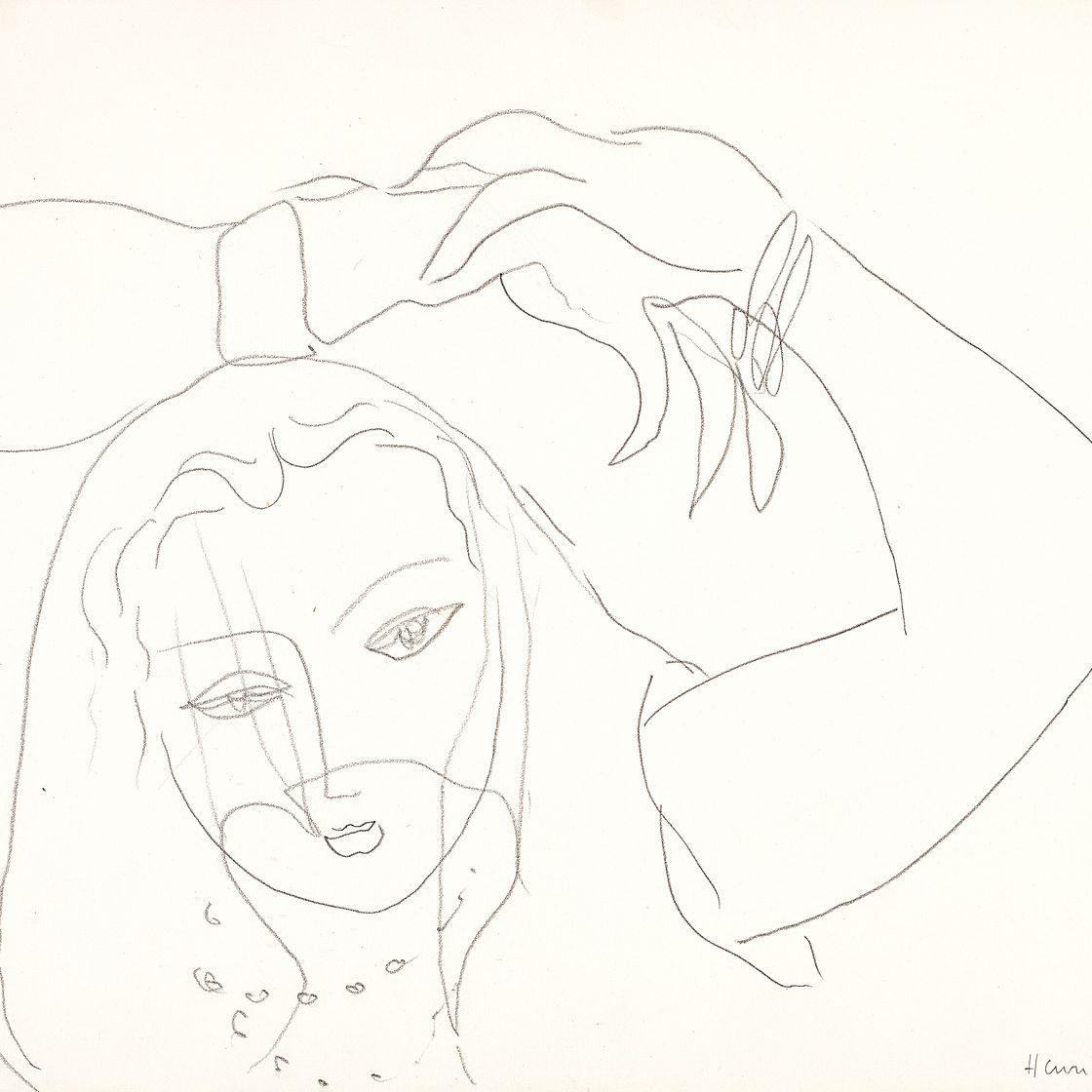 Henri Matisse — Тет-а-тет с женщиной из вуали, изображение 1