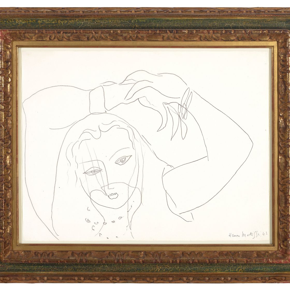 Henri Matisse — Тет-а-тет с женщиной из вуали, изображение 2
