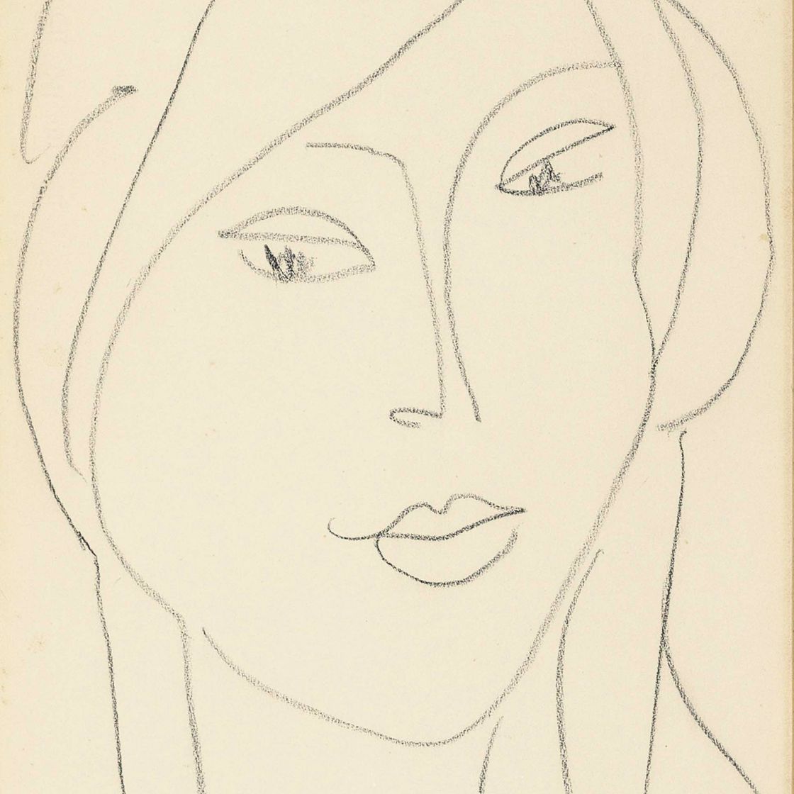 Henri Matisse — Портрет Дженни Бюсси, изображение 1