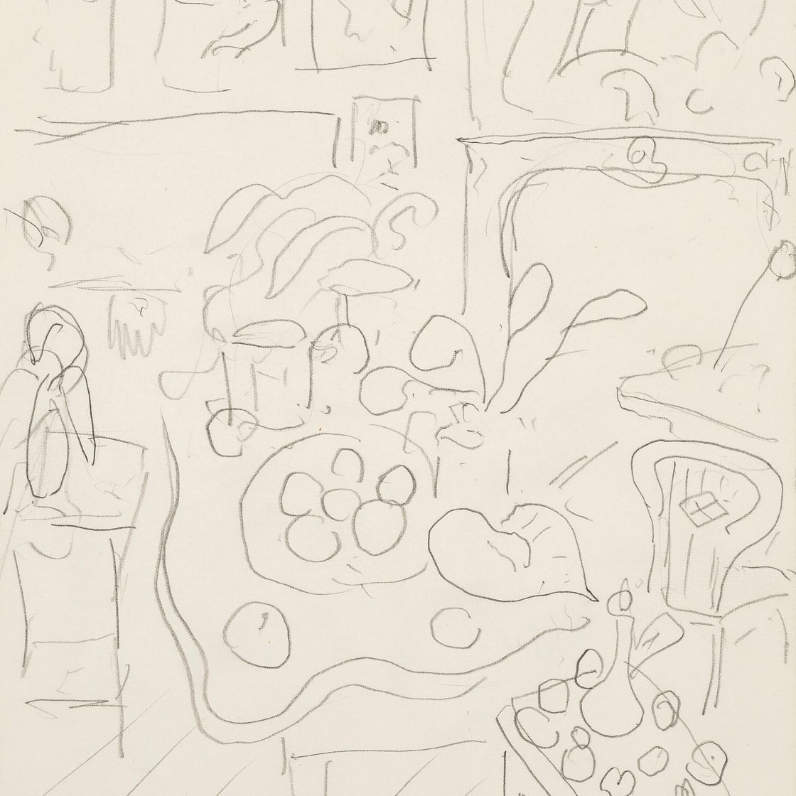 Henri Matisse — Этюд художника