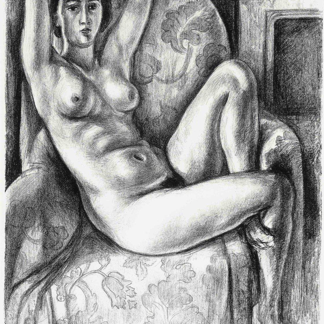 Henri Matisse — Ну, о голубом кусочке с котлетой для единственной девушки (D. 454)