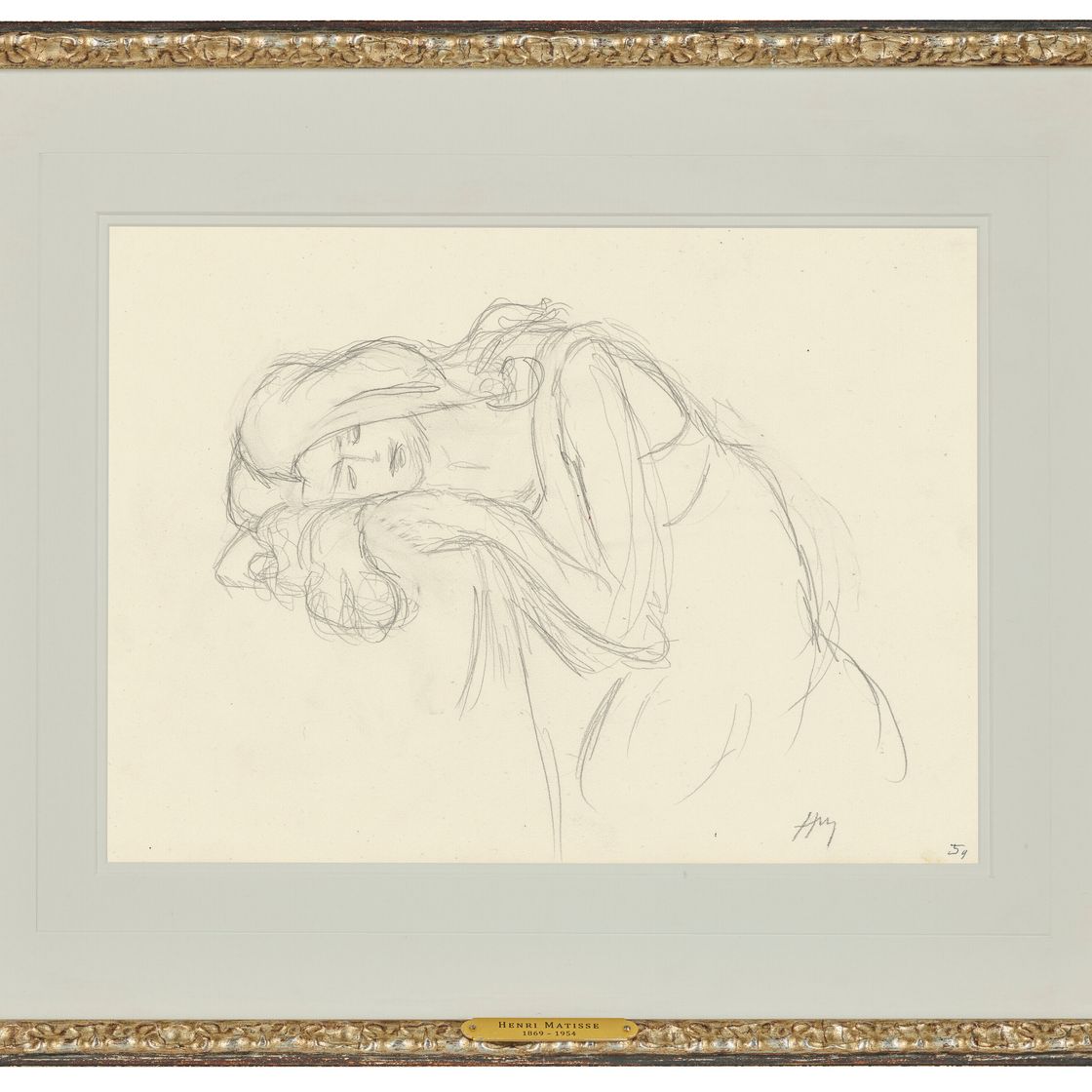Henri Matisse — Модель эндормиэ, изображение 2