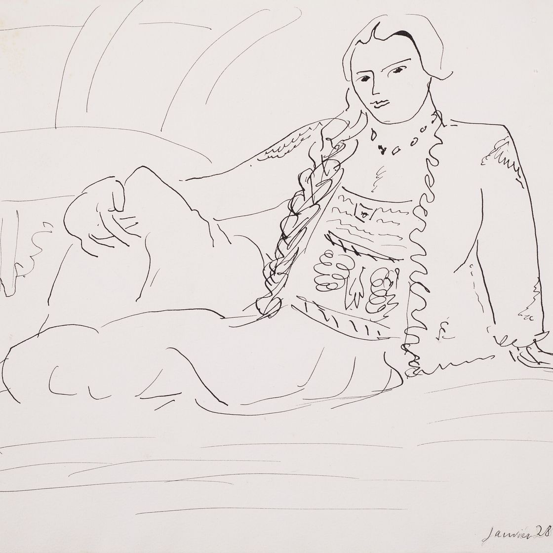 Henri Matisse — Одалиска, изображение 1