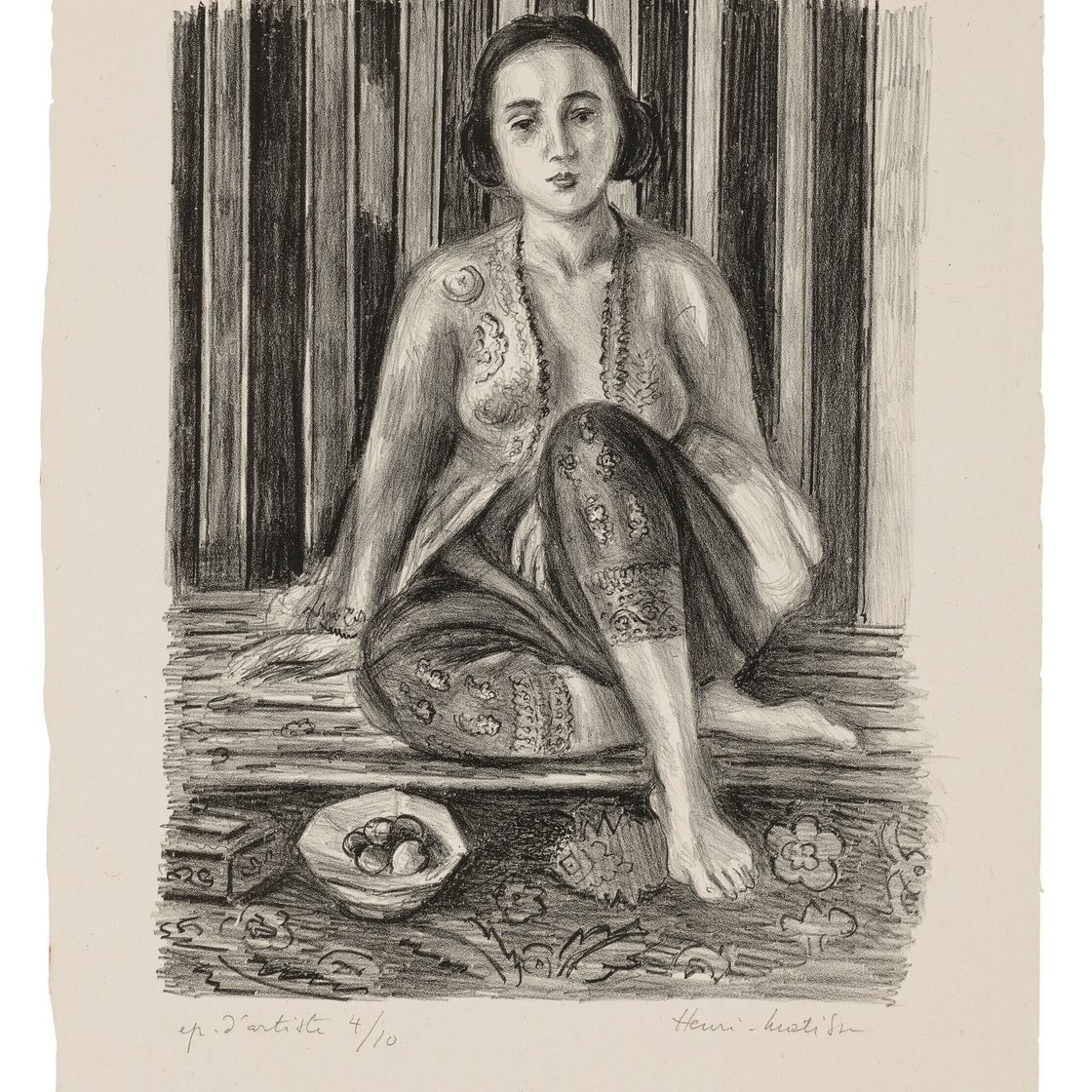 Henri Matisse — Одалиска в фруктовом купе, изображение 1