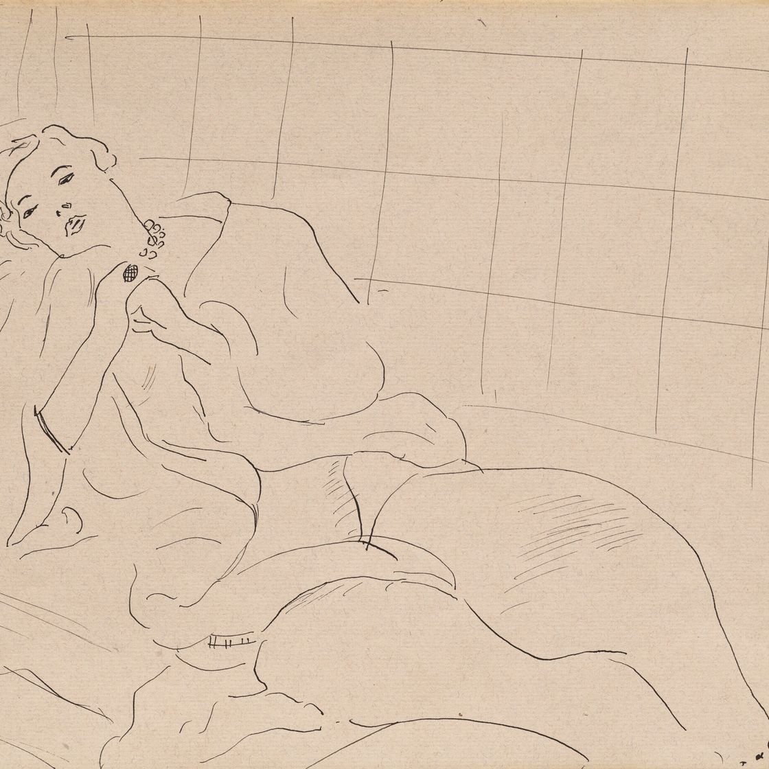 Henri Matisse — Женское платье-алонже в пеньюаре, изображение 1