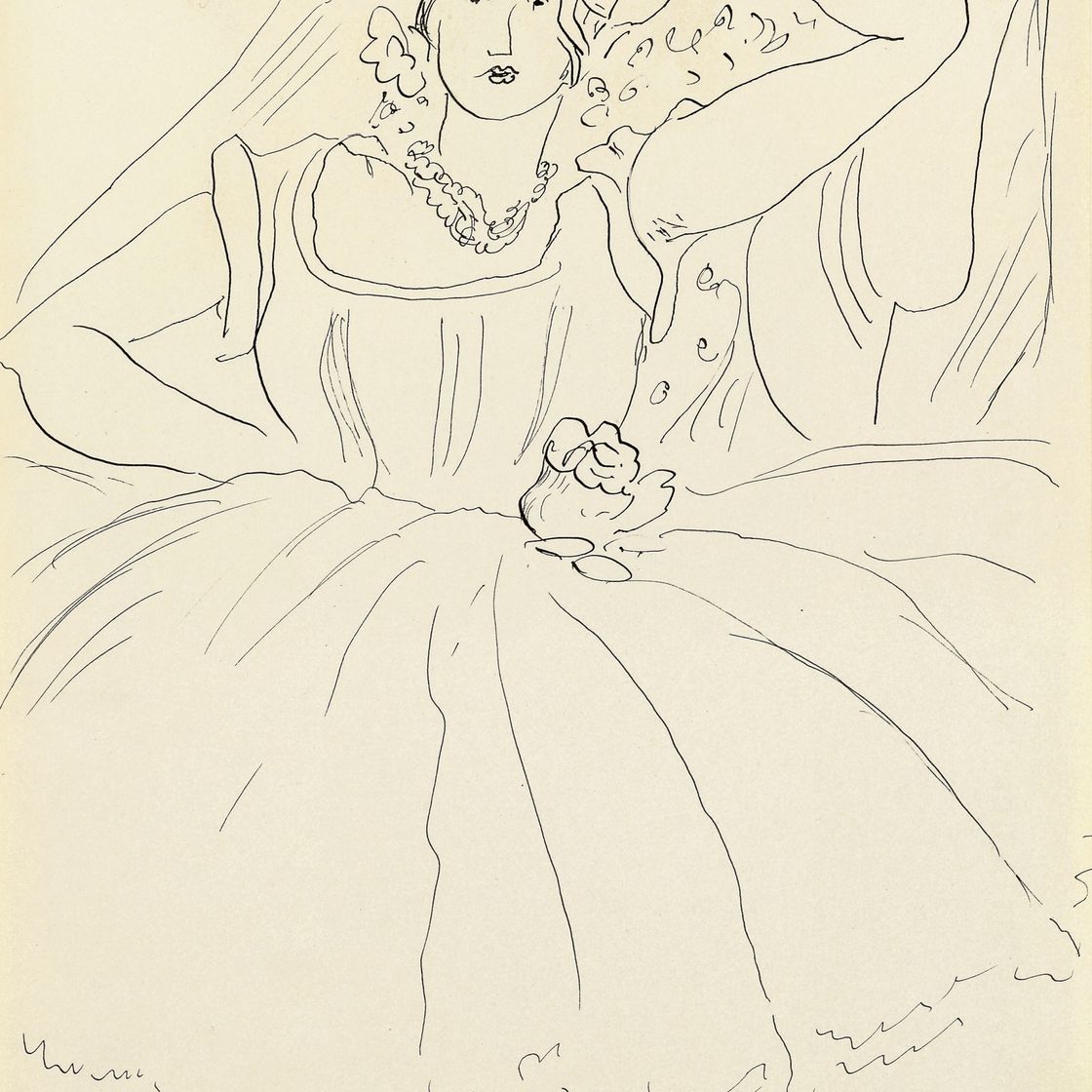 Henri Matisse — Женщина в вечернем одеянии