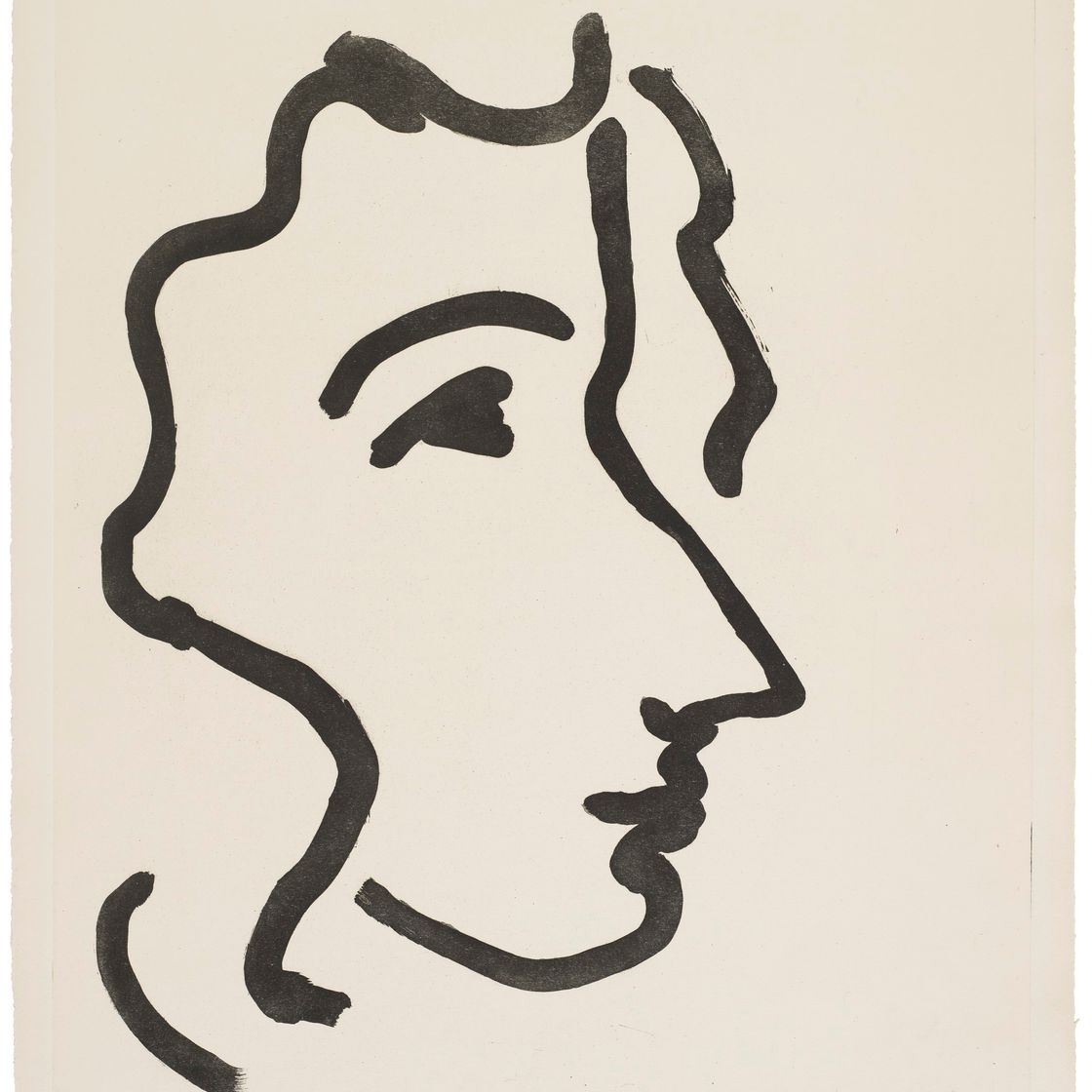 Henri Matisse — Надя из профиля айгу